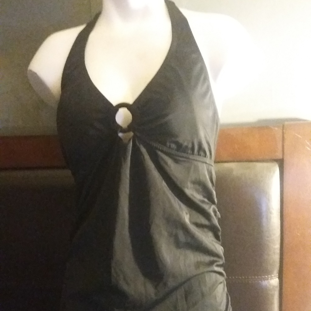 motherhood maternity swim suit black size M
